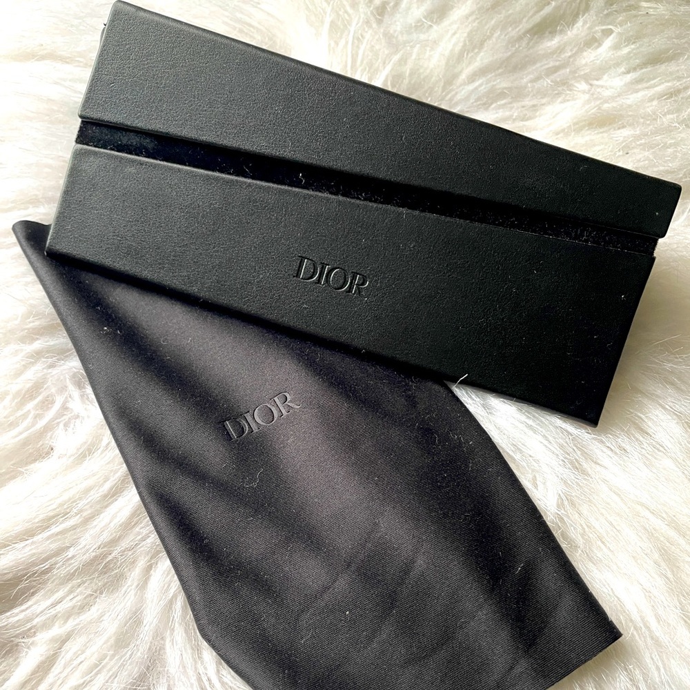 Christian Dior Black glasses case